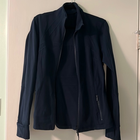 Lululemon Define Jacket Luon Navy Size 10 VGUC - Picture 3 of 7